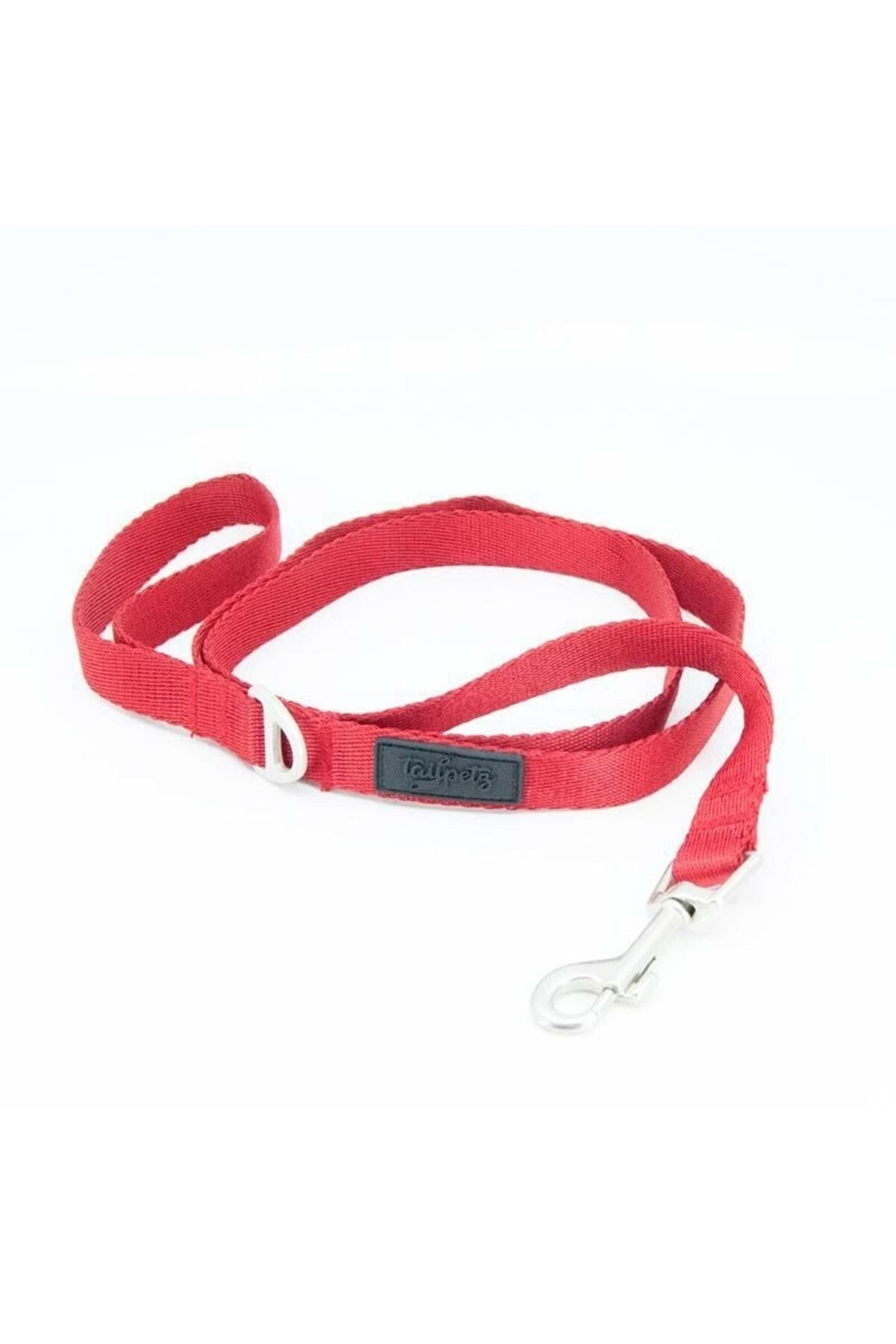 Tailpetz Köpek Gezdirme Kayışı Kırmızı - M