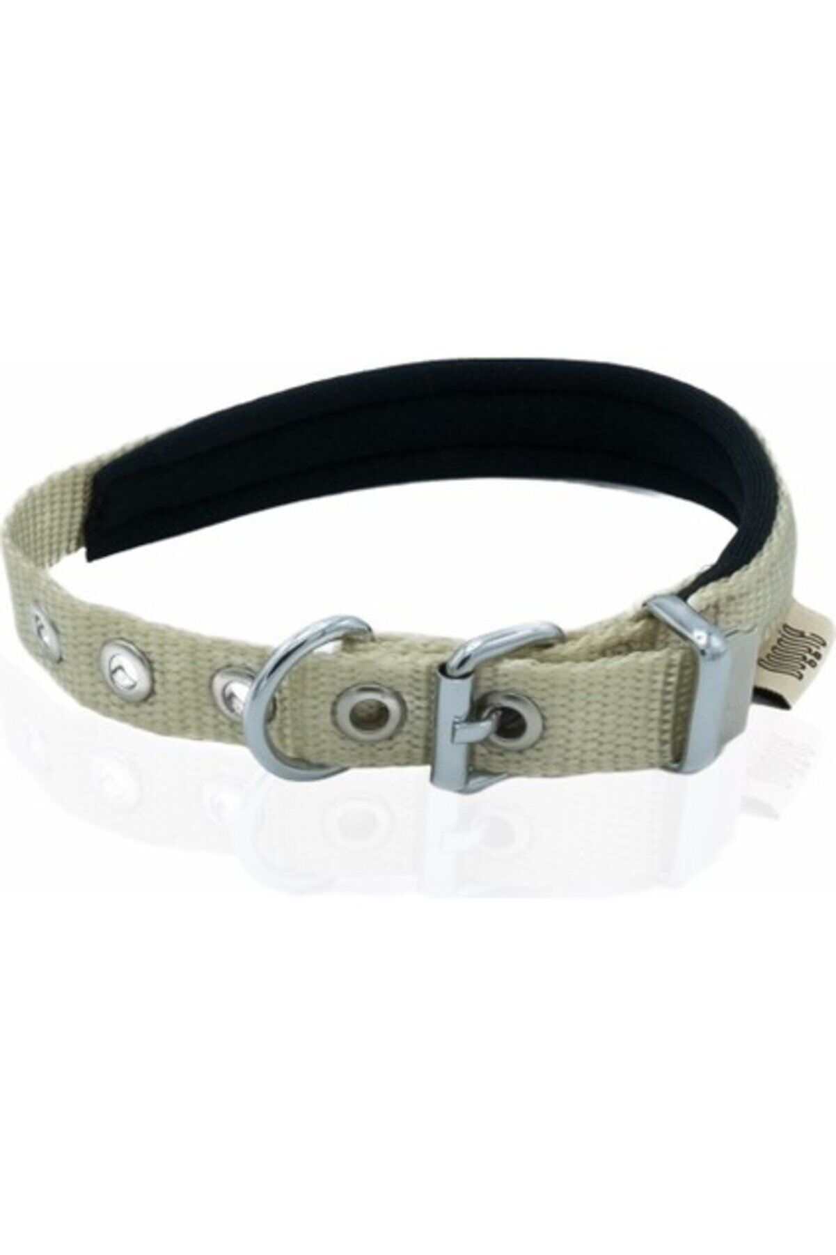Doggie Dokuma Köpek Boyun Tasması Haki - 2x35-40 cm