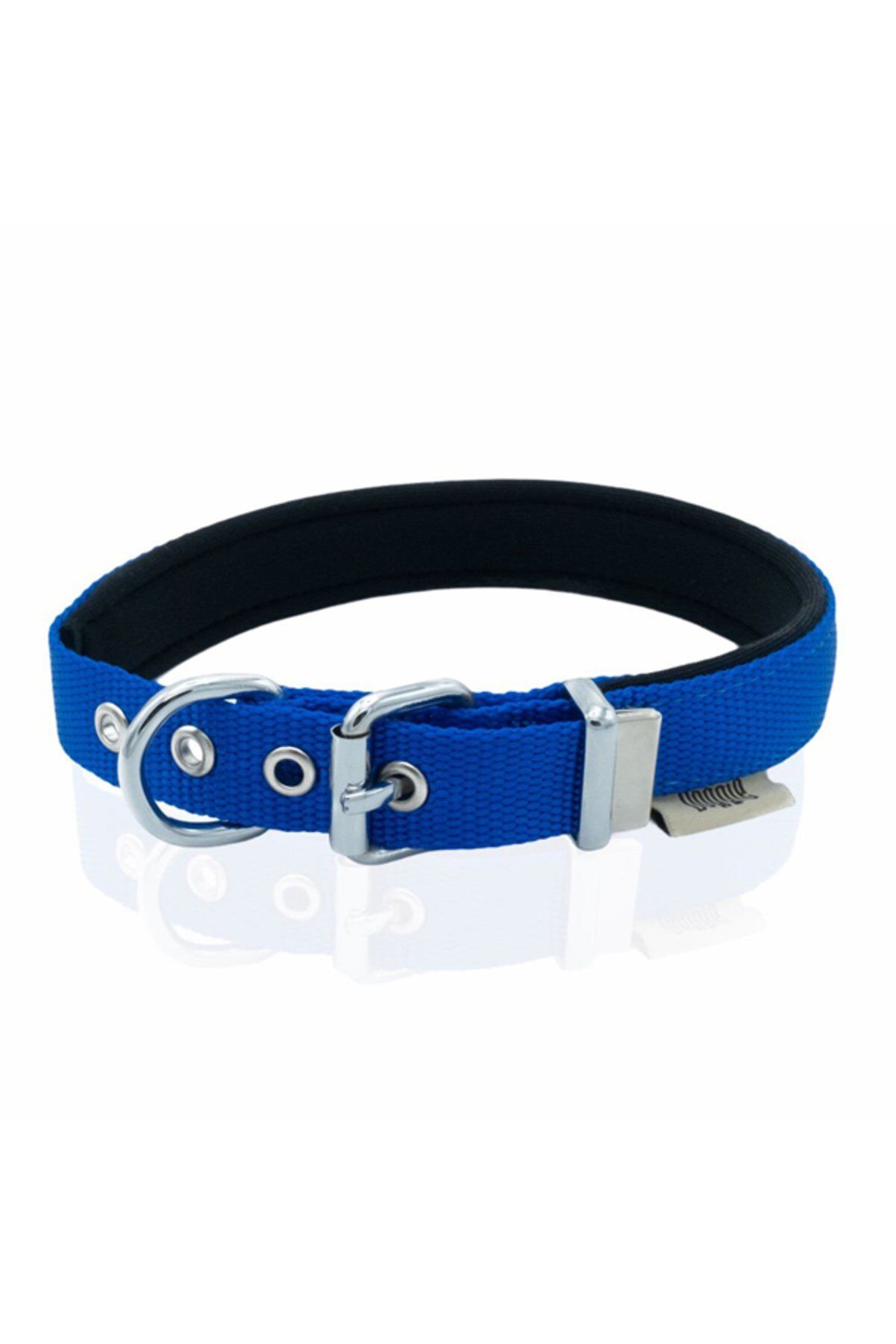 Doggie Dokuma Köpek Boyun Tasması Mavi - 2x30-35 cm