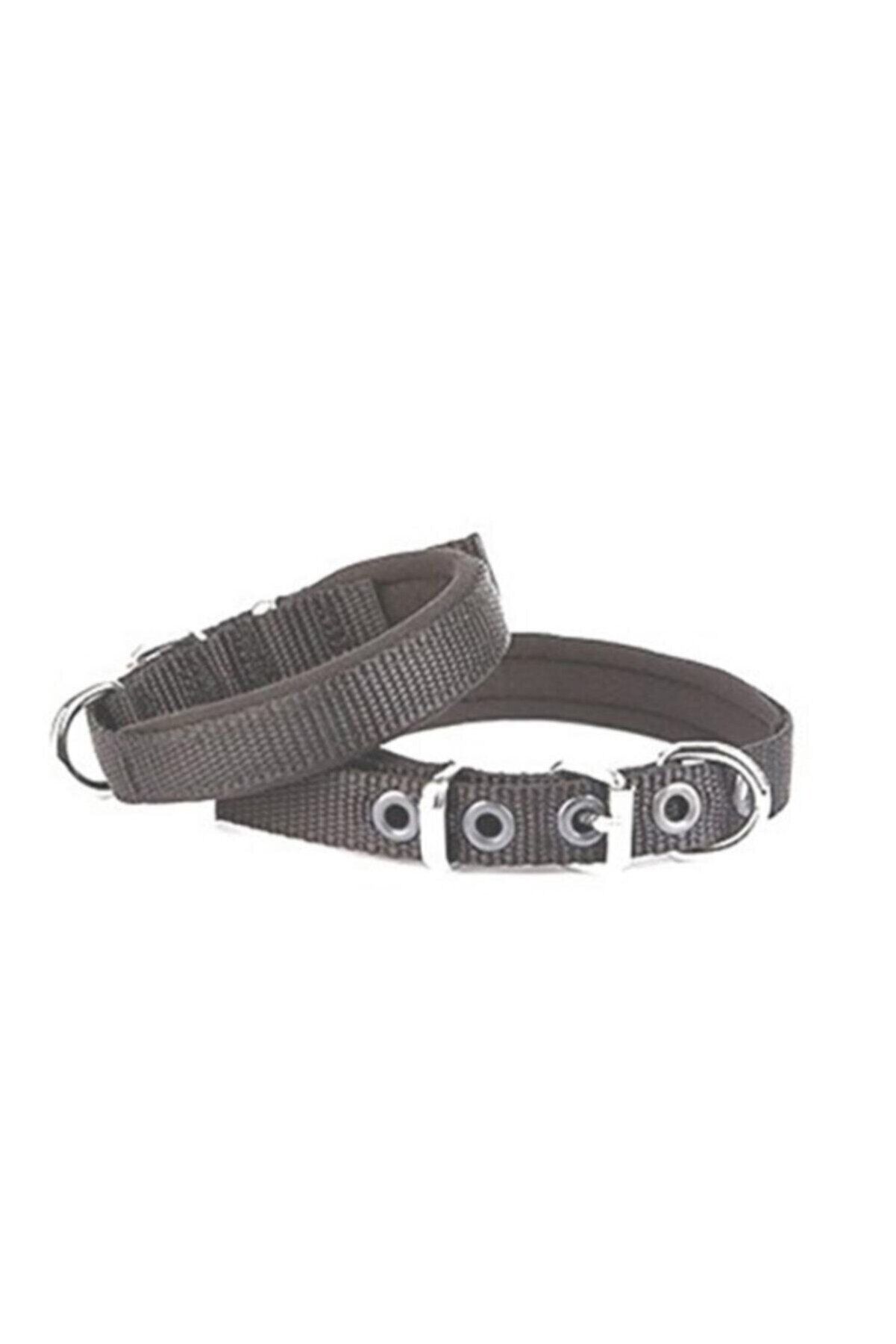 Doggie Dokuma Köpek Boyun Tasması Siyah - 1.5x20-25 cm