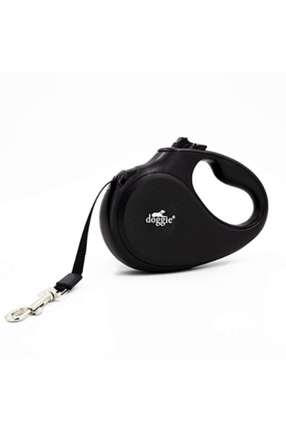 Doggie Master Otomatik Makaralı Köpek Gezdirme Kayışı Siyah - XS 12 kg 3 m