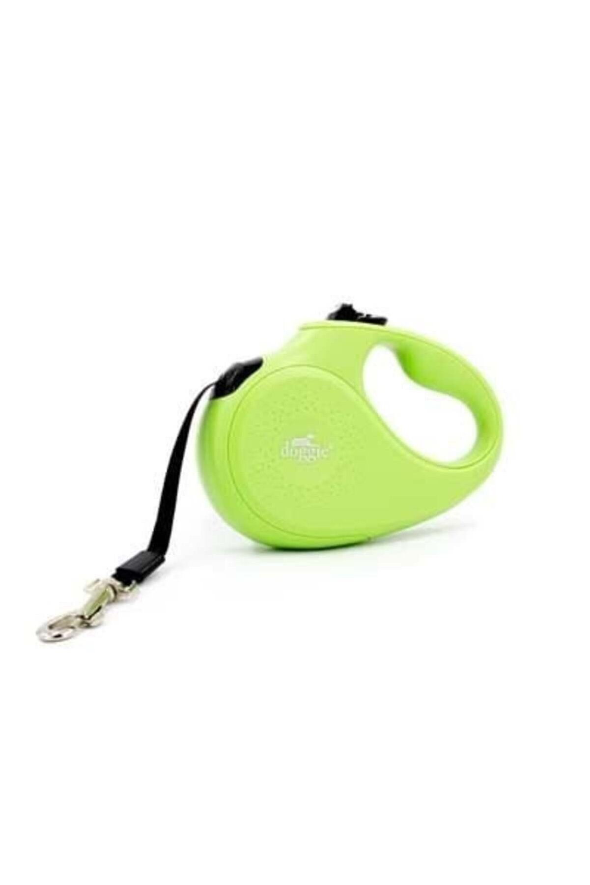 Doggie Master Otomatik Makaralı Köpek Gezdirme Kayışı Yeşil - M 25 kg 5 m