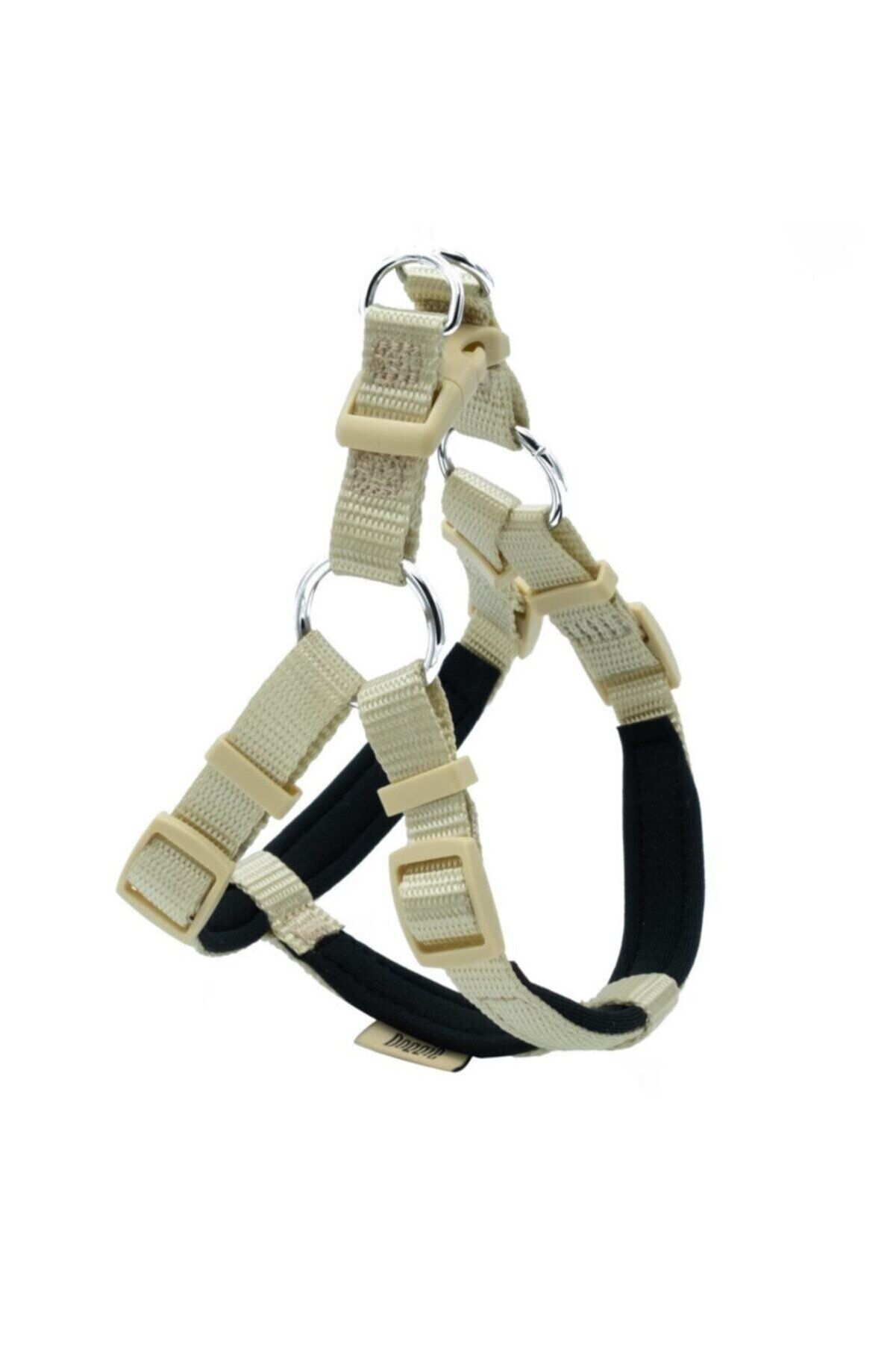 Doggie Ronin Dokuma Köpek Göğüs Tasması Haki - XS 35-45 cm