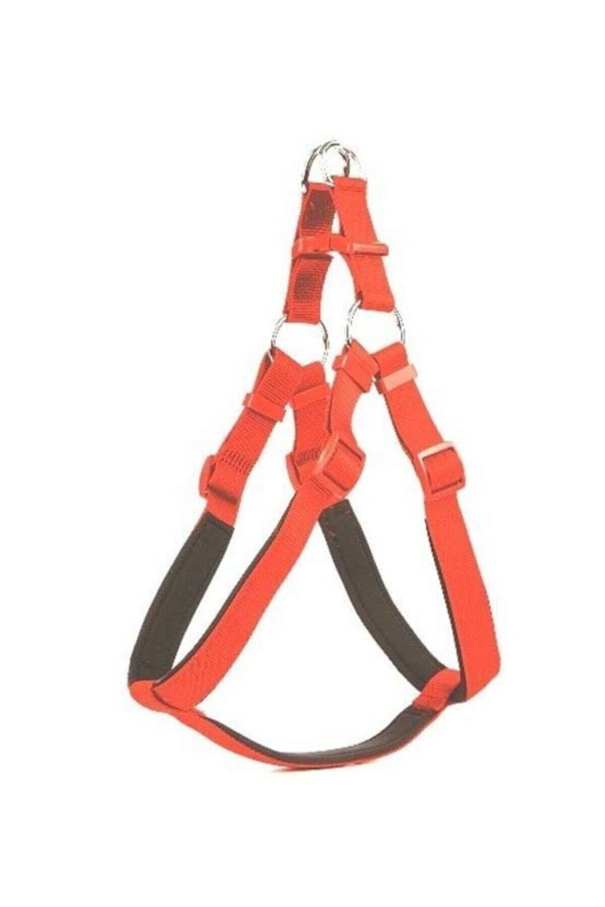 Doggie Ronin Dokuma Köpek Göğüs Tasması Kırmızı - XL 65-75 cm