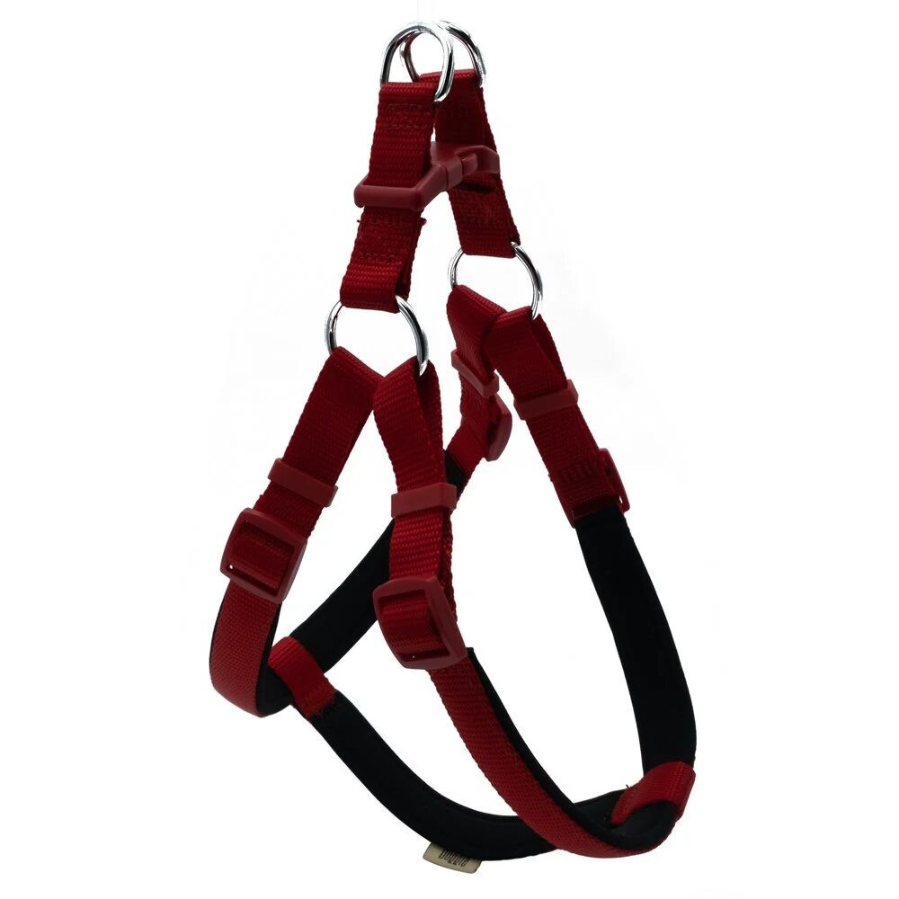Doggie Ronin Dokuma Köpek Göğüs Tasması Pembe - L 55-65 cm