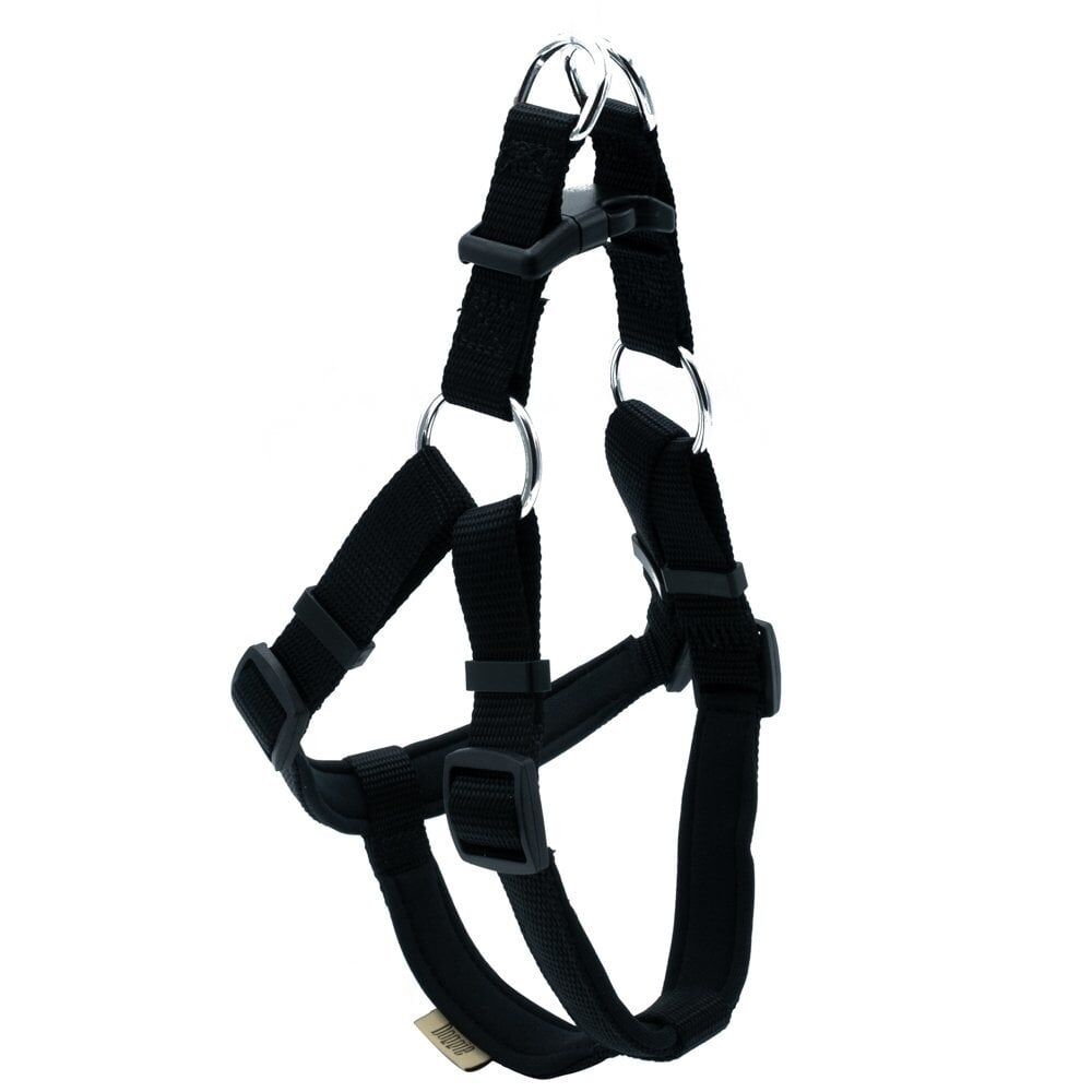 Doggie Ronin Dokuma Köpek Göğüs Tasması Pembe - M 45-55 cm