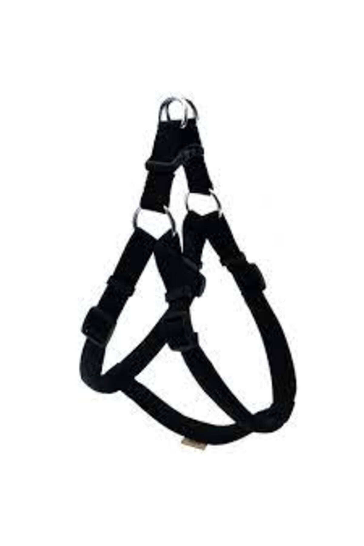 Doggie Ronin Dokuma Köpek Göğüs Tasması Siyah - L 55-65 cm