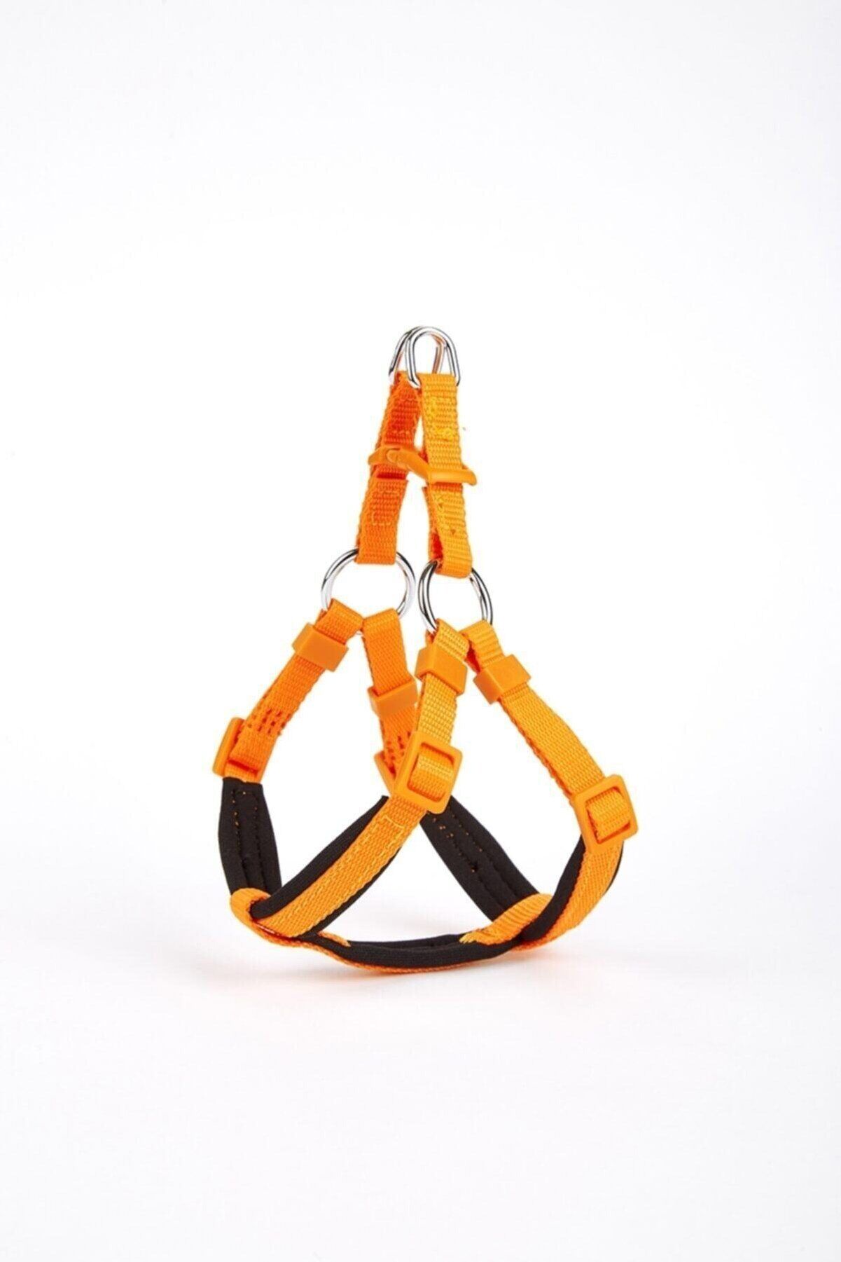 Doggie Ronin Dokuma Köpek Göğüs Tasması Turuncu - 2XS 30-35 cm