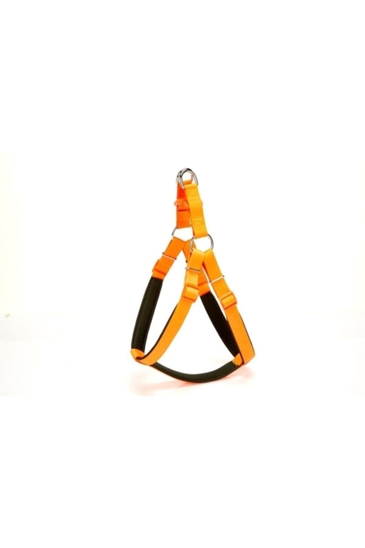 Doggie Ronin Dokuma Köpek Göğüs Tasması Turuncu - L 55-65 cm