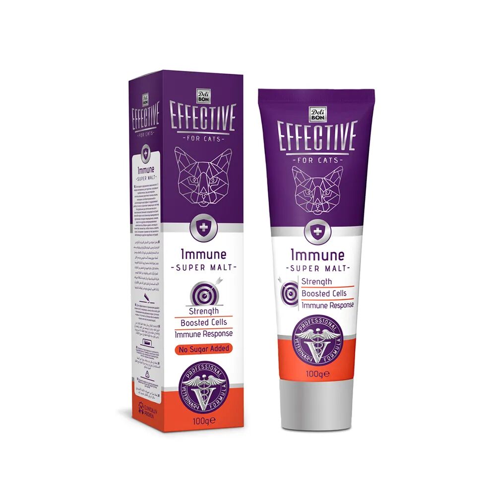 Delibon Effective Malt Kedi Macunu 100 g Bağışıklık