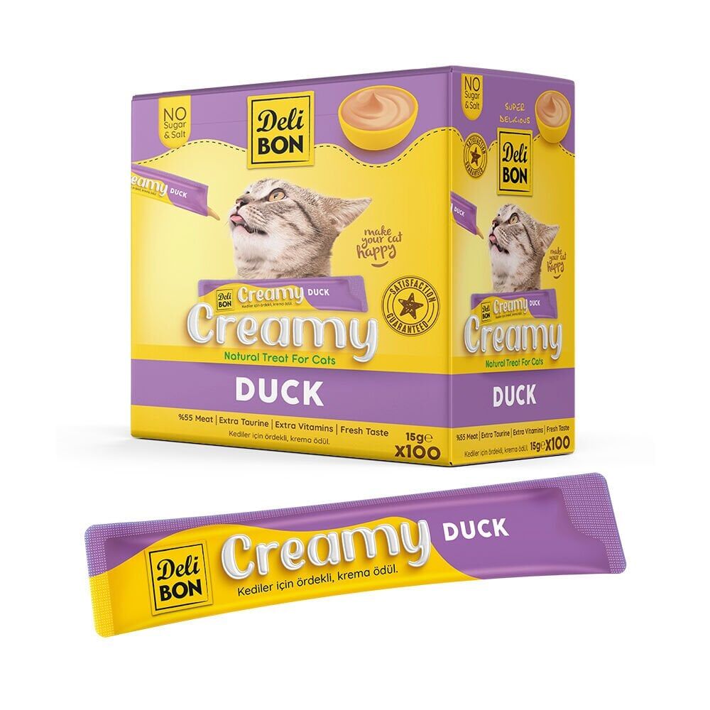 Delibon Krema Kedi Ödül Maması 15 g 1 Adet Ördekli