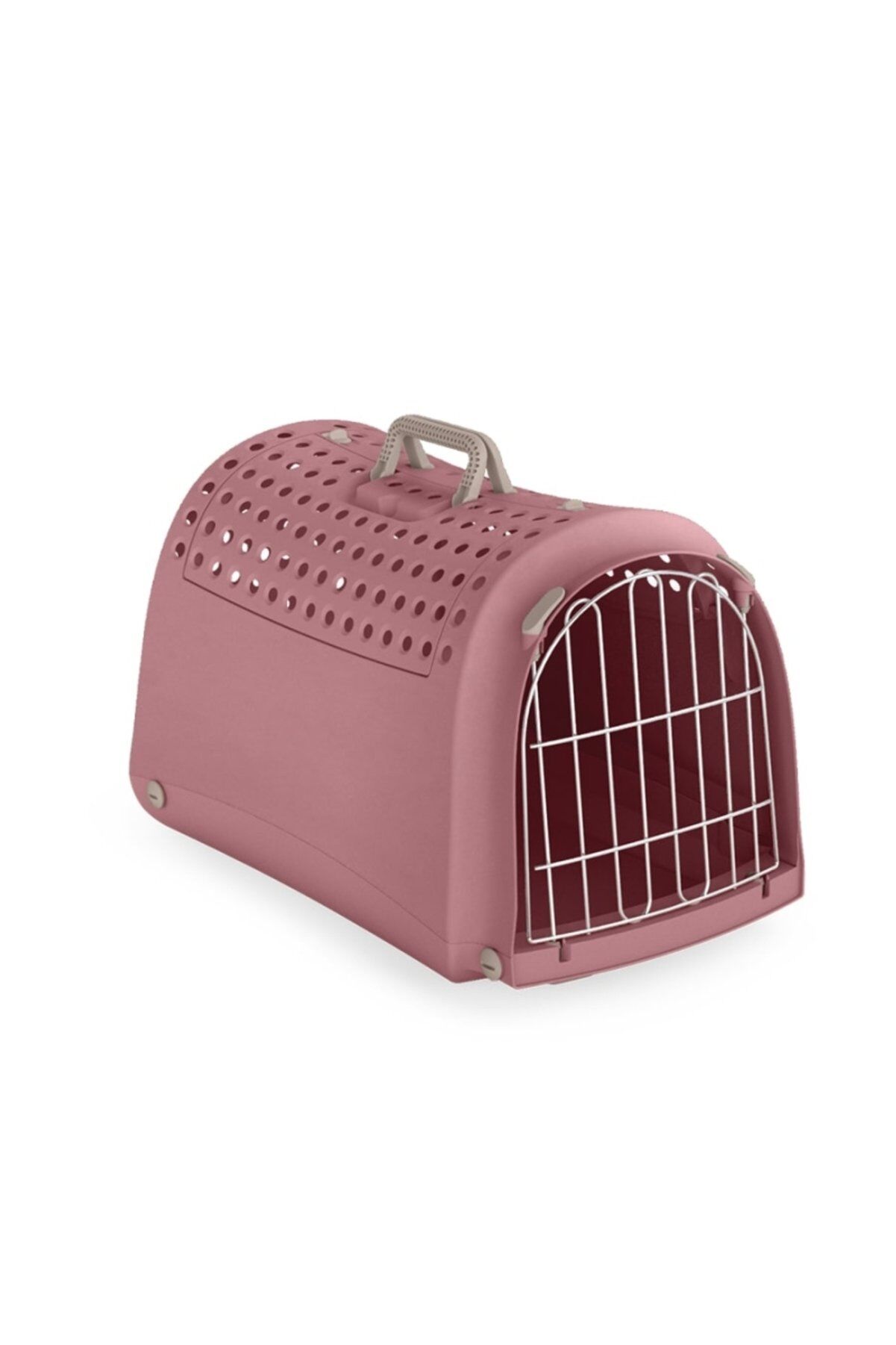 İmac Linus Kedi ve Köpek Taşıma Kabı 52,5 x 32 x 34,5 cm Standart - Pembe