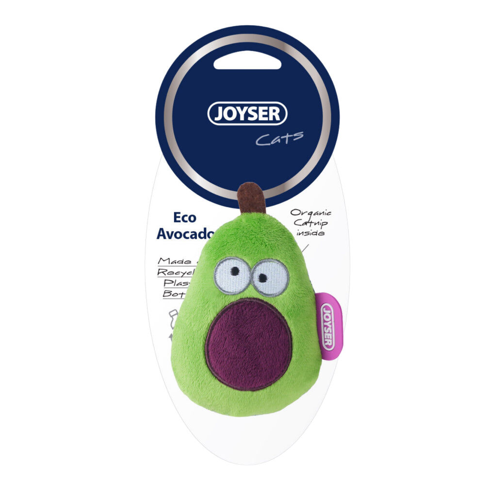 Joyser Eco Sebze Figürlü Kedi Otlu Kedi Oyuncağı Avokado