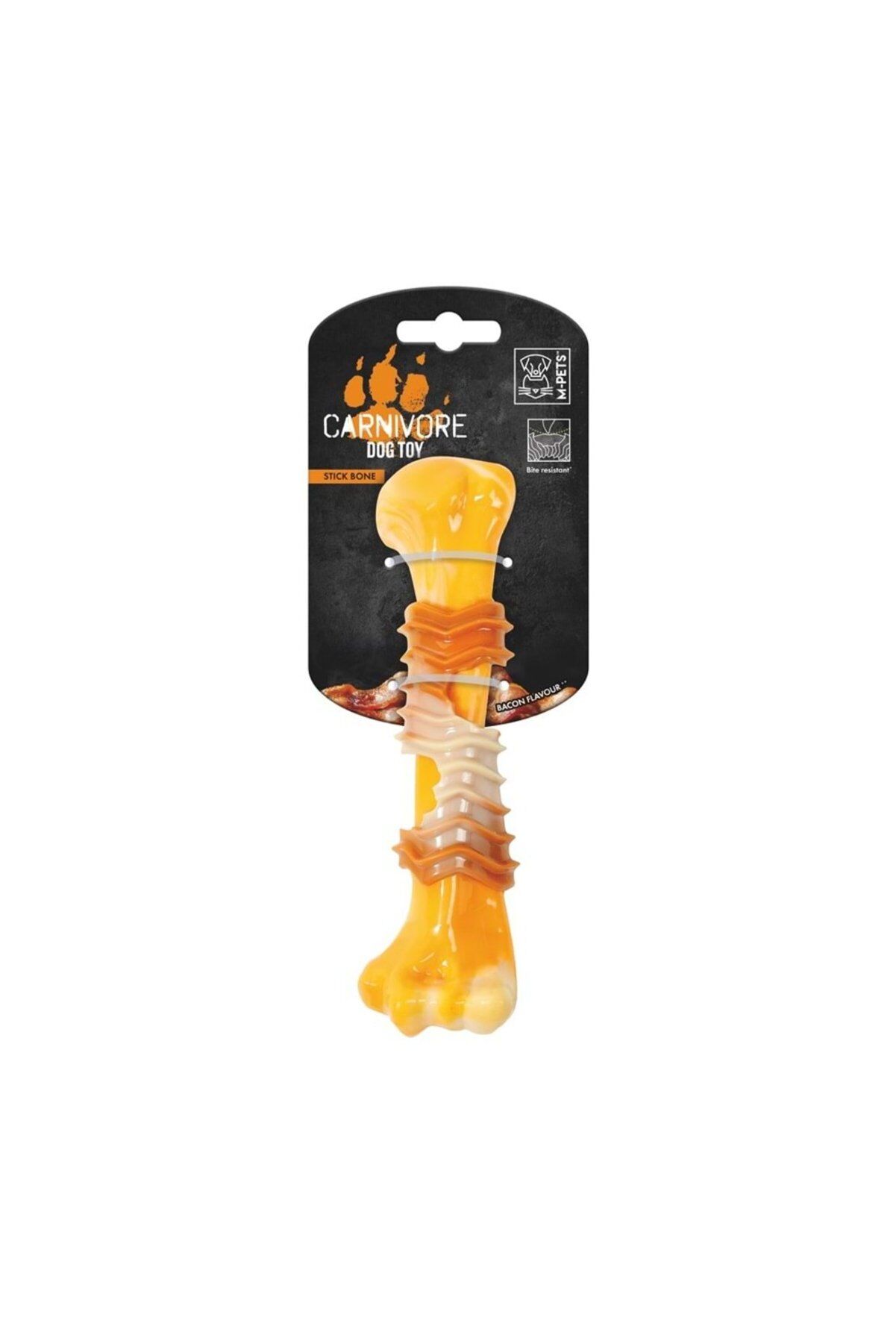 M-Pets Carnivore Stick Bone Pastırma Kokulu Köpek Oyuncağı S - 17,8 cm (Sarı)