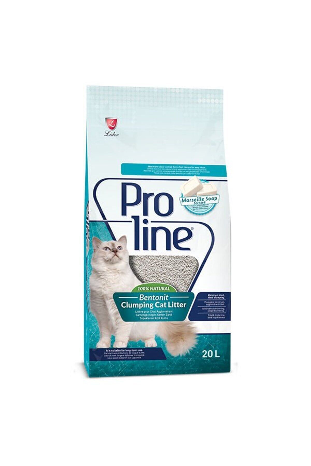 Proline Bentonit Kedi Kumu 20 L Marsilya Sabunu