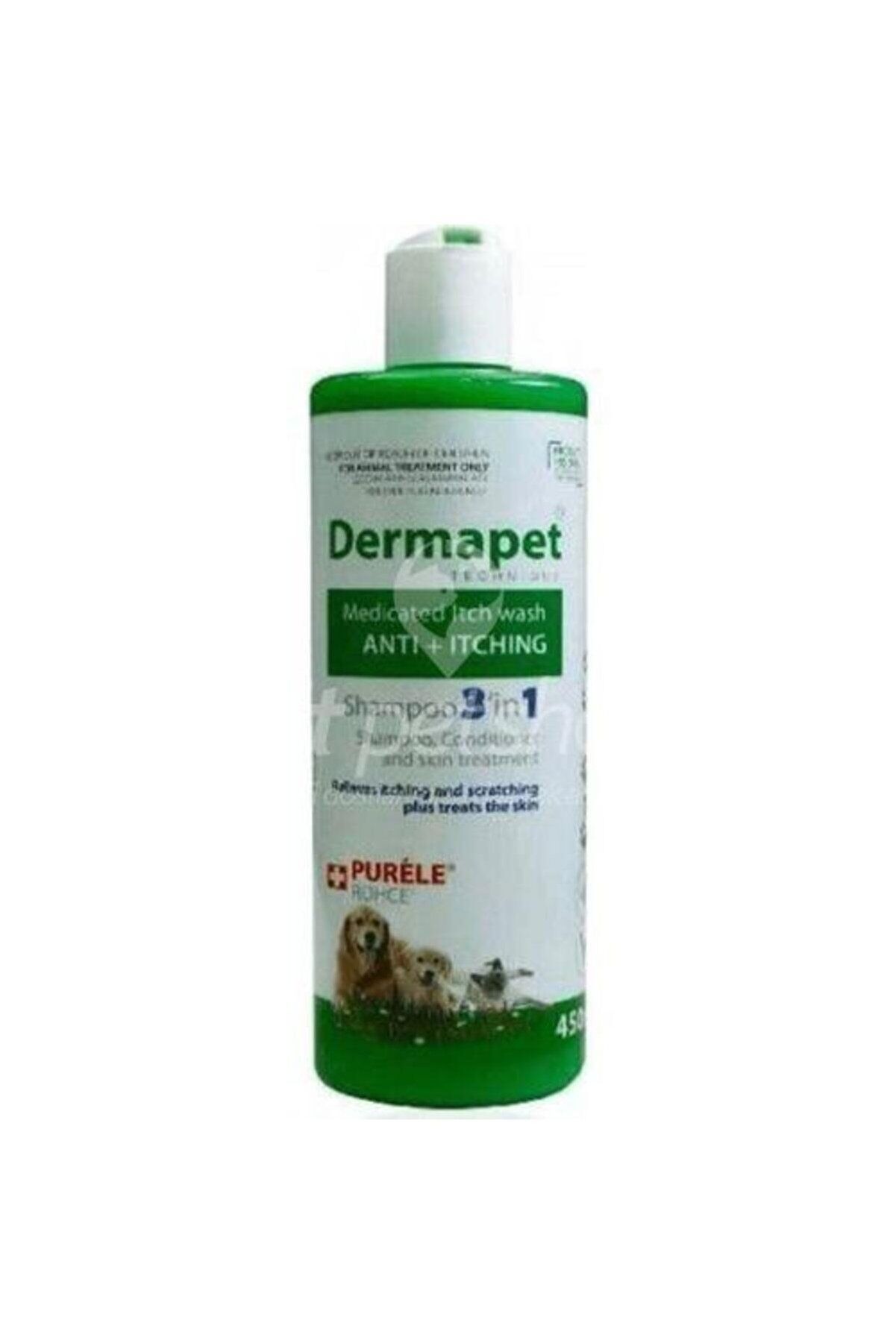 Purele Dermatolojik Kedi ve Köpek Şampuanı 450 ml Bütün Tüyler