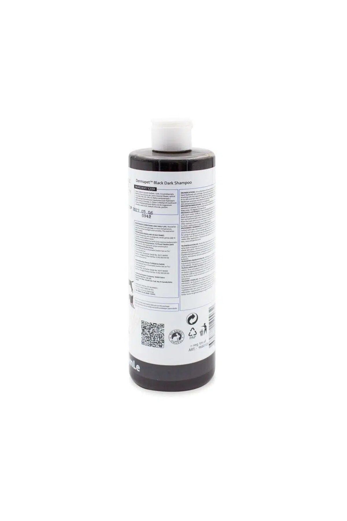 Purele Dermatolojik Kedi ve Köpek Şampuanı 450 ml Siyah Tüyler