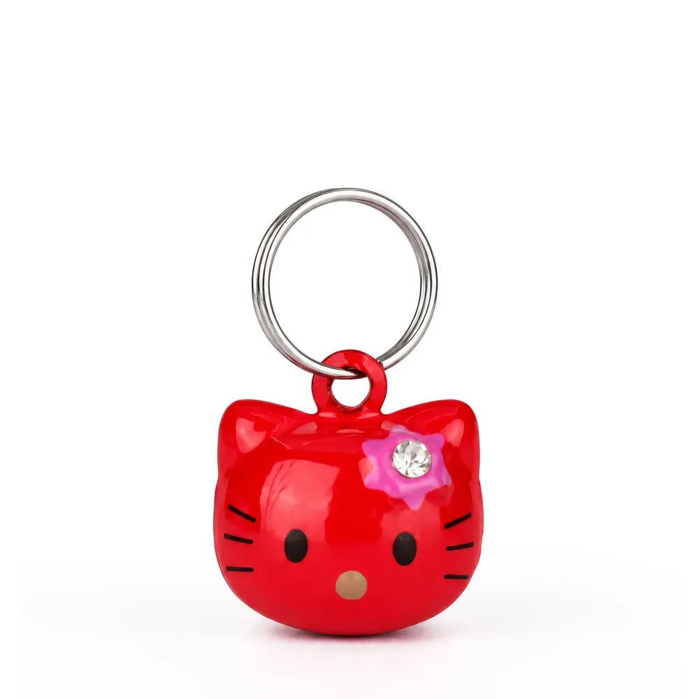 Cattie Kedi Tasma Çanı Süslü 15 mm - Pembe