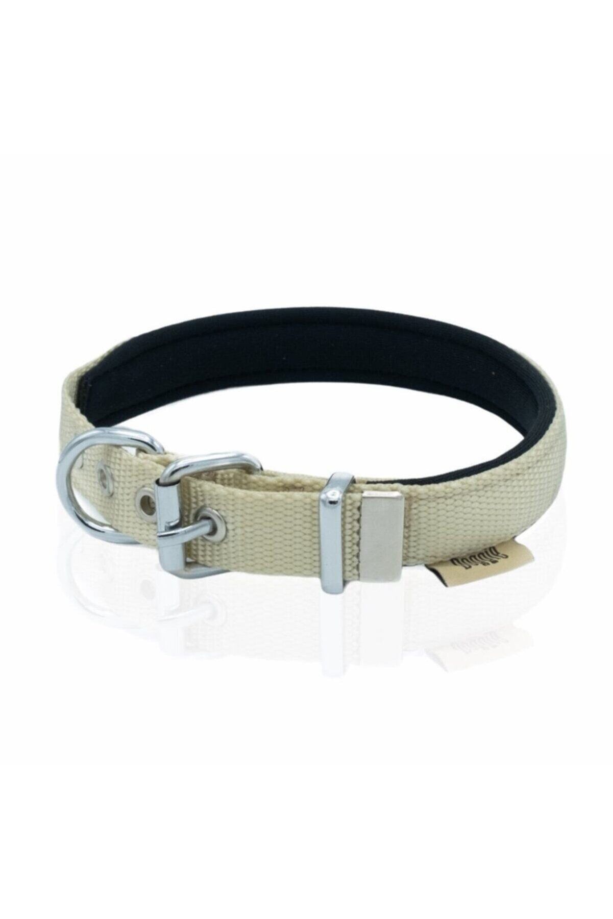 Doggie Dokuma Köpek Boyun Tasması Haki - 2x30-35 cm