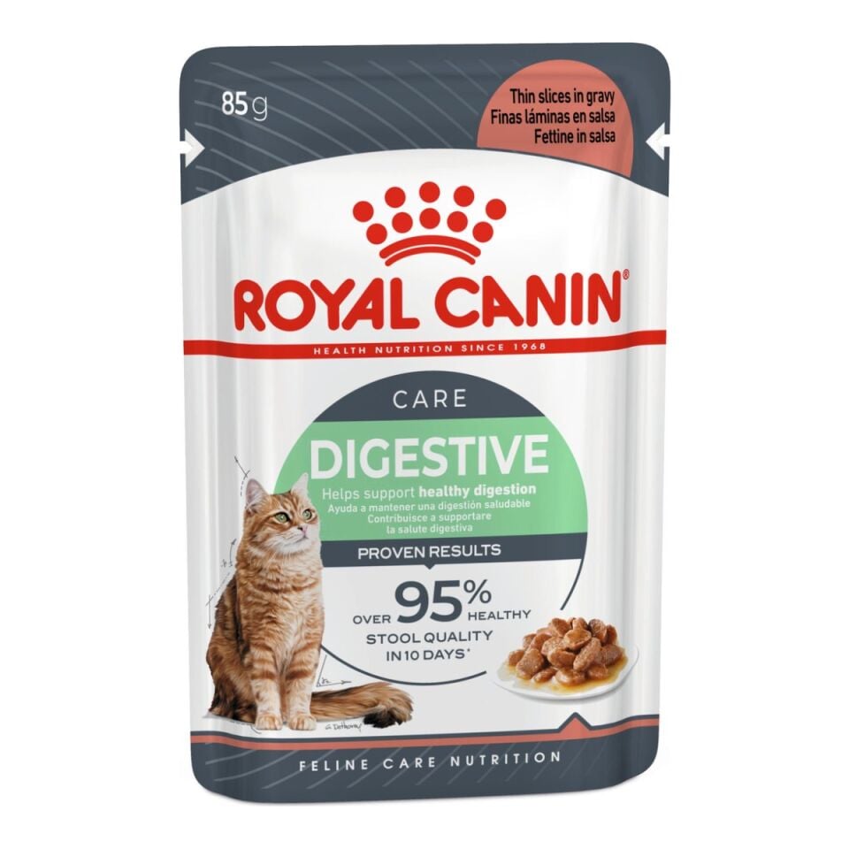 Royal Canin Digestive Care Hassas Sindirim Yaş Kedi Maması 85 g ambalajı