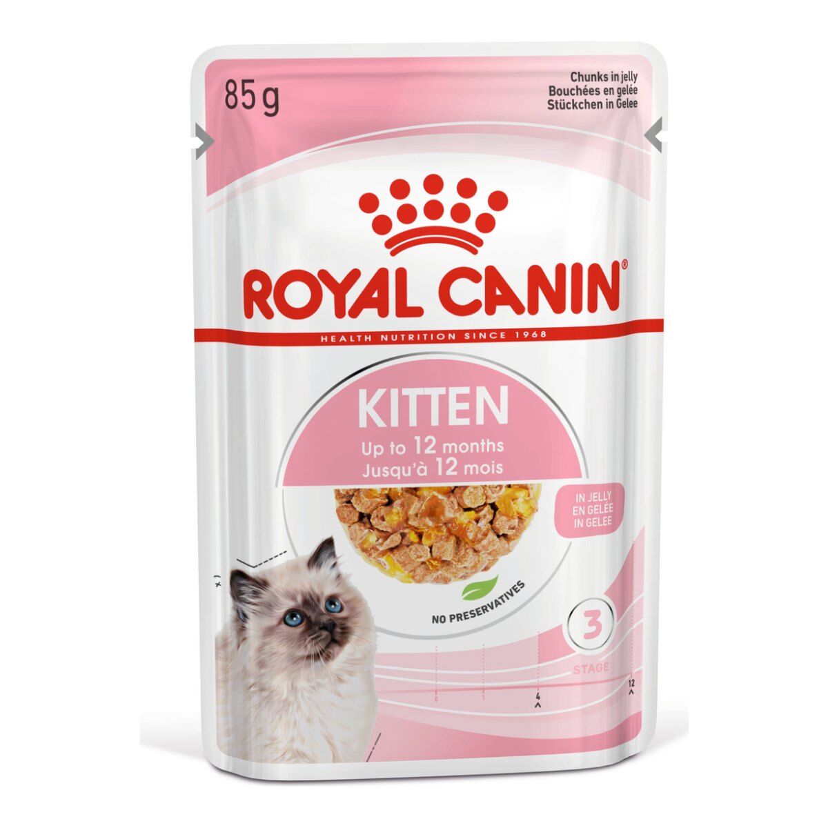Royal Canin Kitten Yavru Kedi Yaş Maması 85 g Jöle İçinde ambalajı
