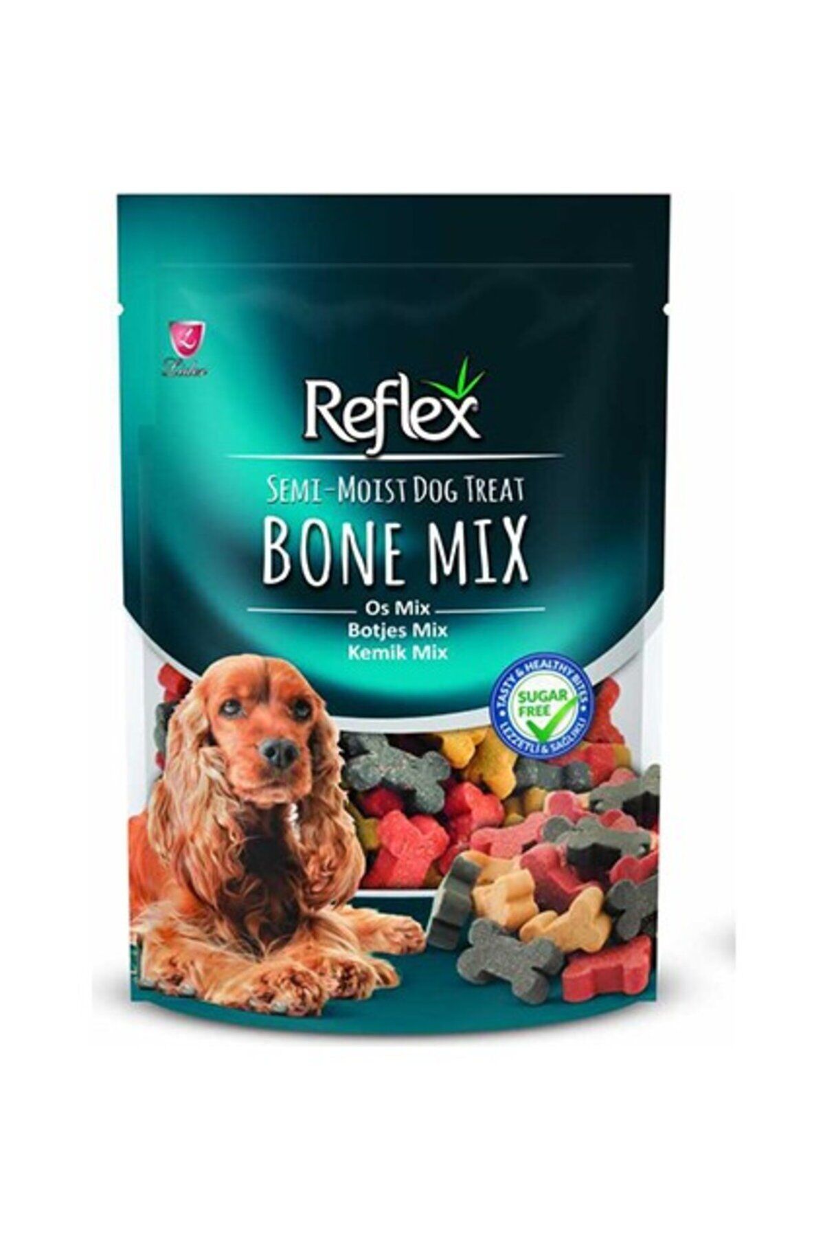 Reflex Semi-Moist Karışık Kemikler Yarı Yumuşak Köpek Ödül Maması 150 g Klasik Seri Kemik