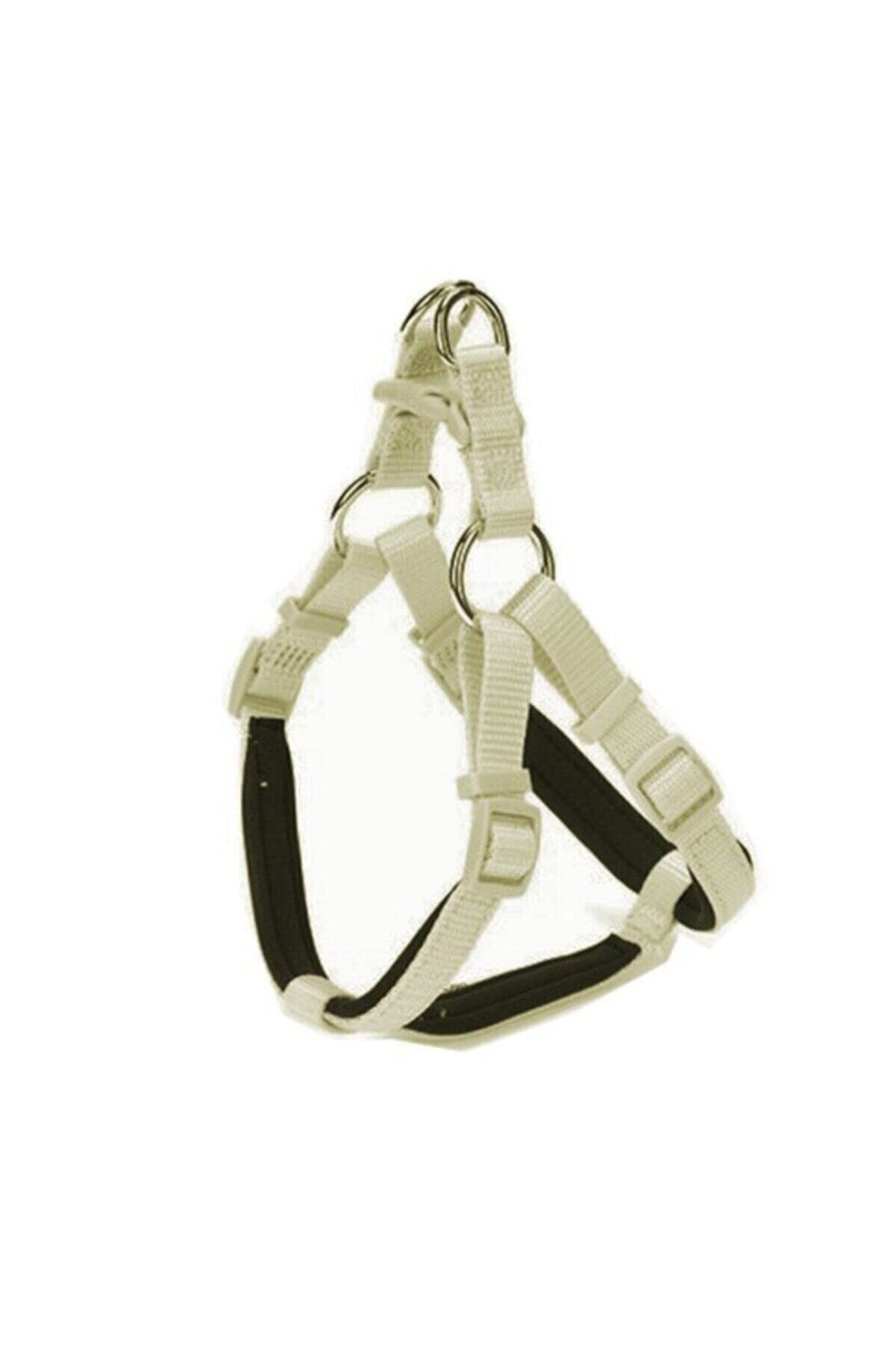 Doggie Ronin Dokuma Köpek Göğüs Tasması Haki - S 40-45 cm