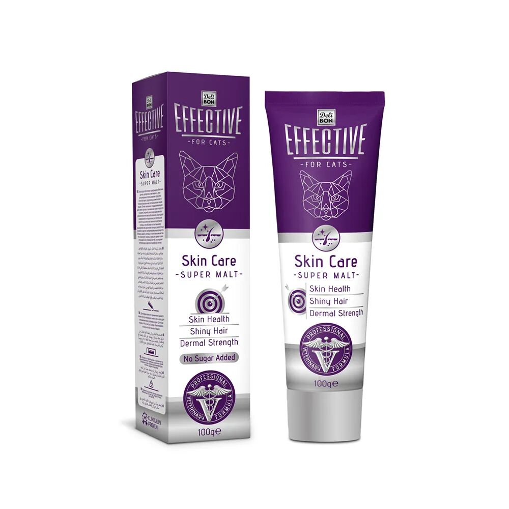 Delibon Effective Malt Kedi Macunu 100 g Tüy ve Cilt