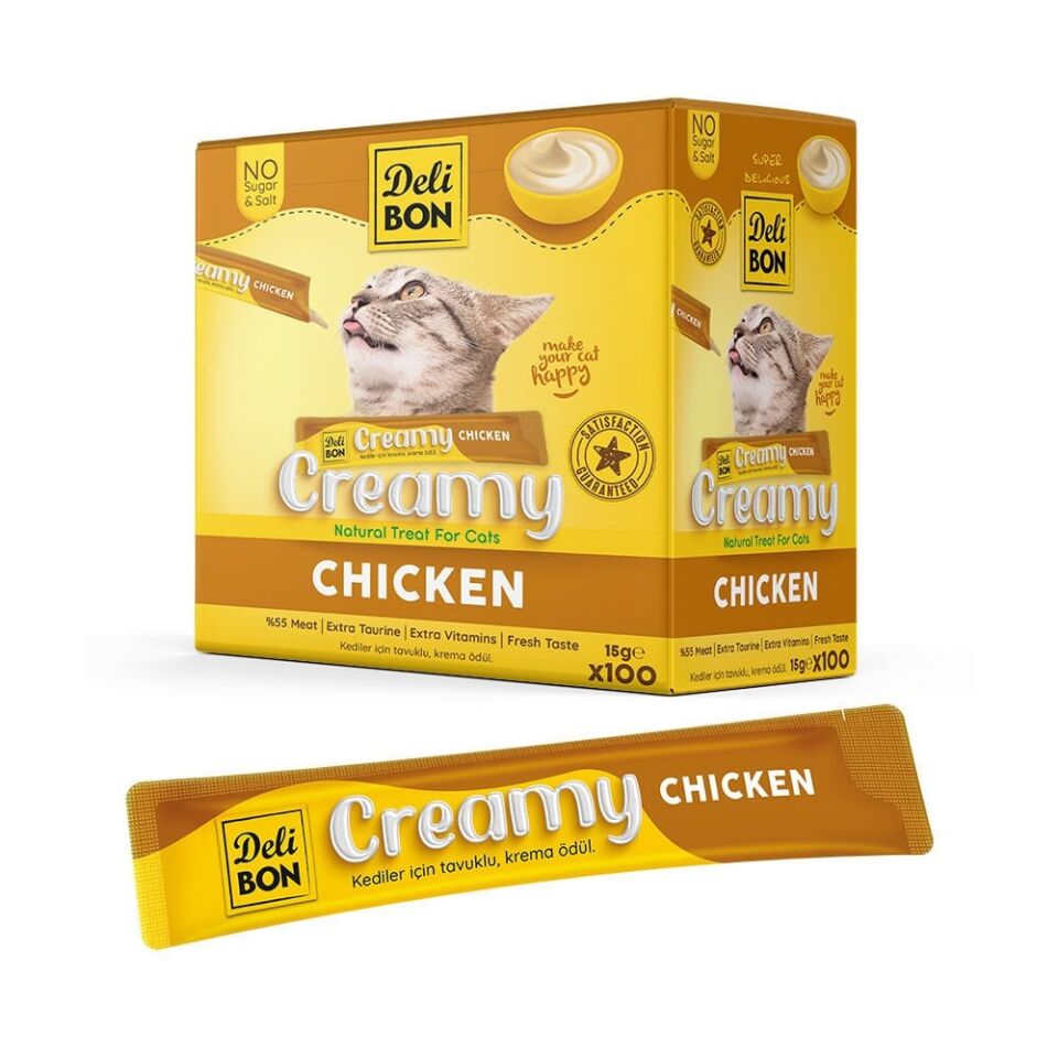 Delibon Krema Kedi Ödül Maması 15 g 1 Adet
