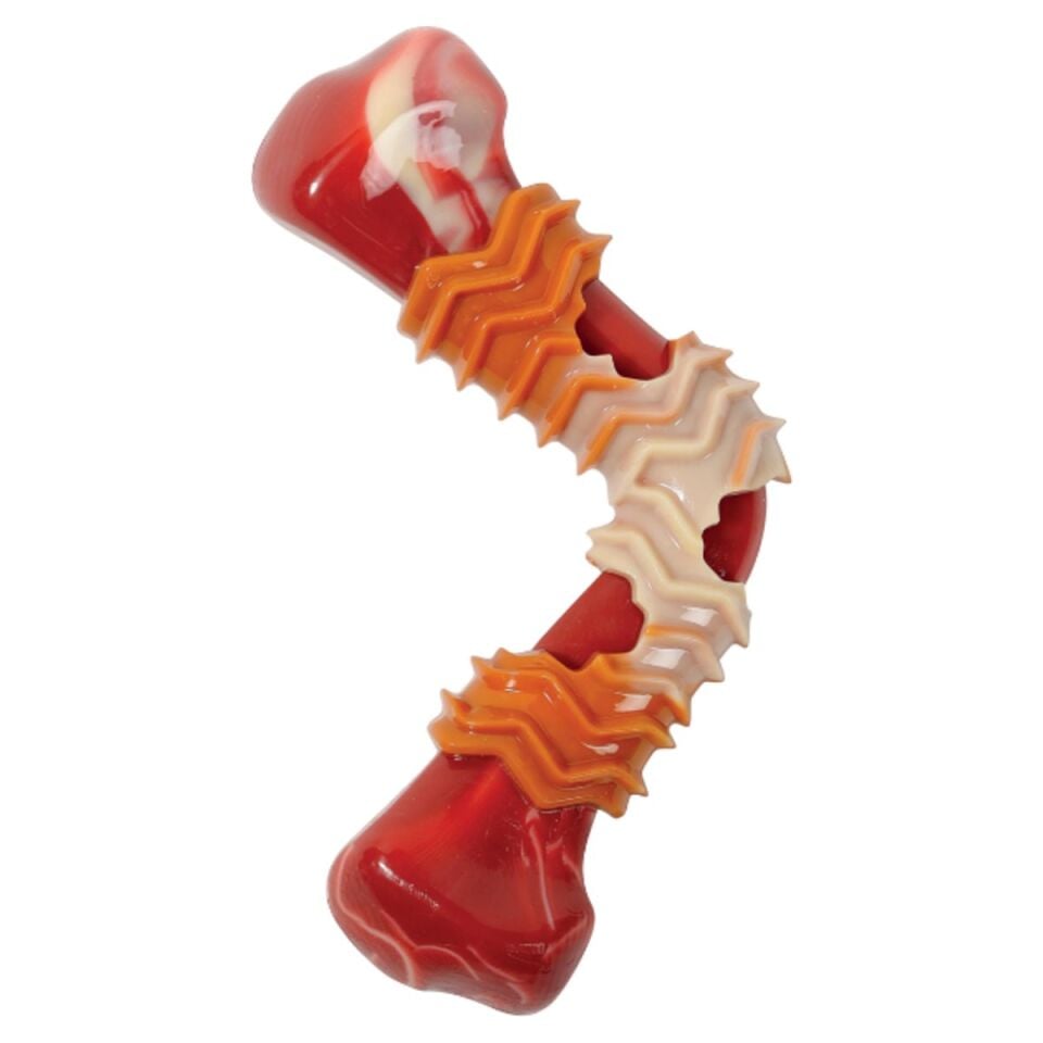 M-Pets Carnivore Boomerang Bone Pastırma Kokulu Köpek Oyuncağı ürün detay görseli 2