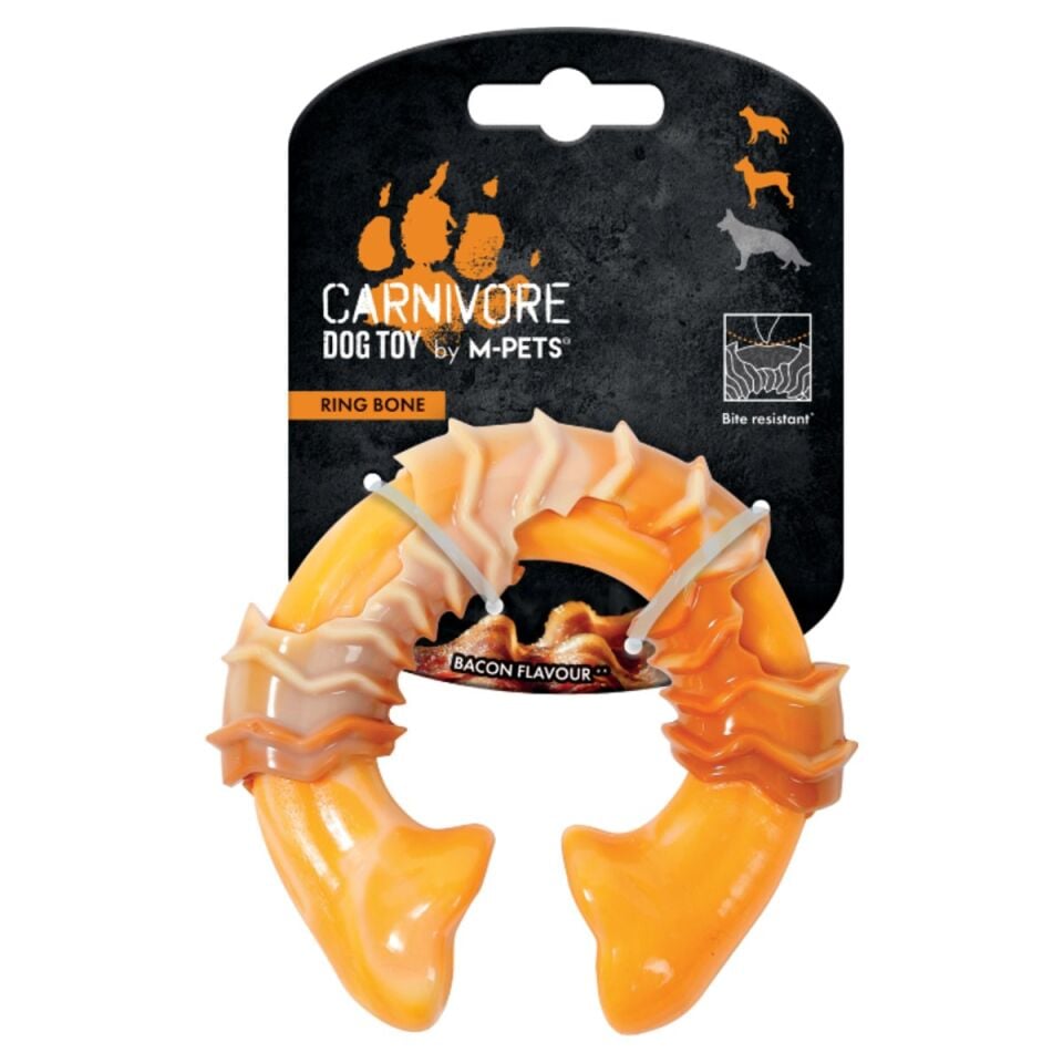 M-Pets Carnivore Ring Bone Pastırma Kokulu Köpek Oyuncağı ürün görseli