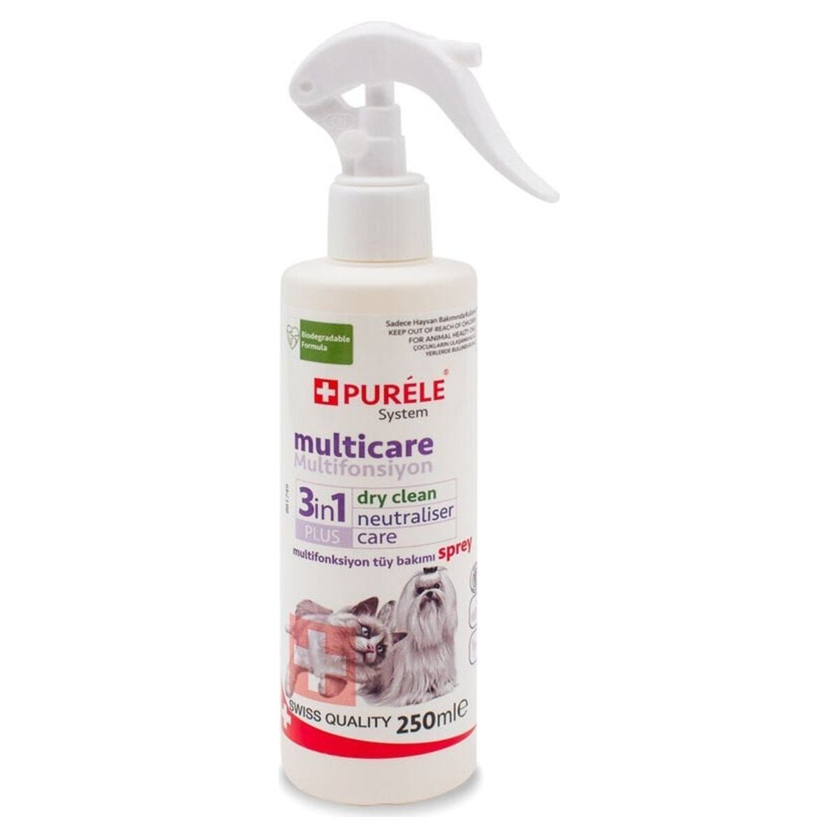 Purele Kedi ve Köpek Kuru Yıkama Spreyi 250 ml ürün görseli