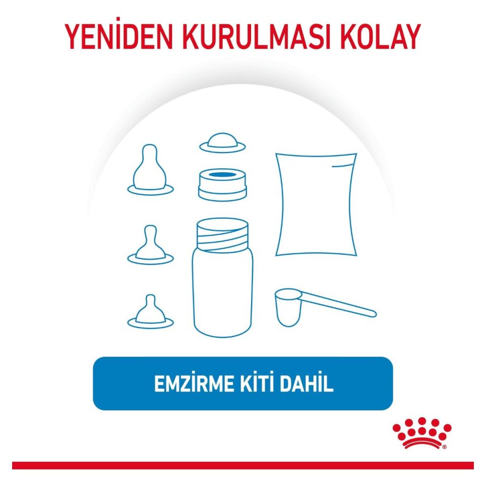 Royal Canin Babydog Milk Yavru Köpek Süt Tozu 400 g hazırlanışı