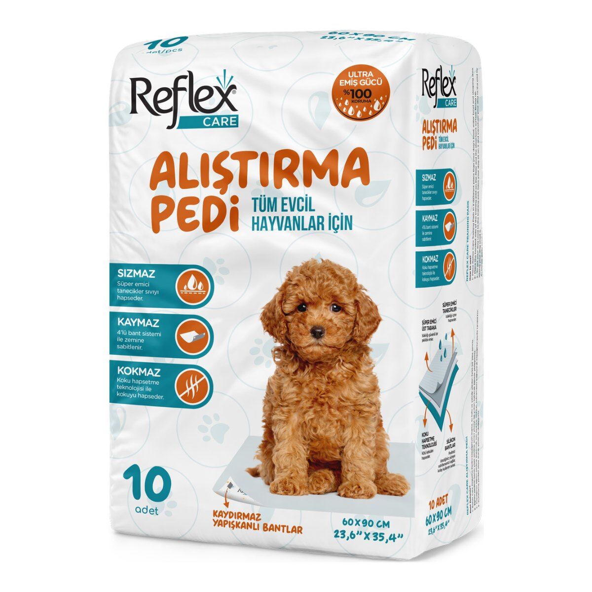 Reflex Care Alıştırma Pedi 10'lu ambalajı