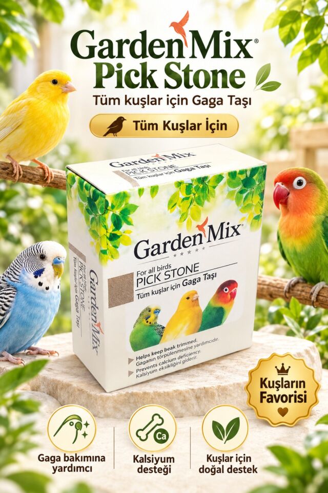 Garden Mix Kuş Gaga Taşı