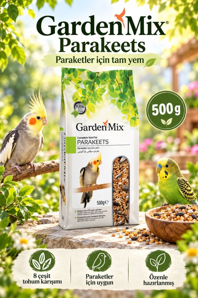 Garden Mix Platin Paraket Yemi 500 g