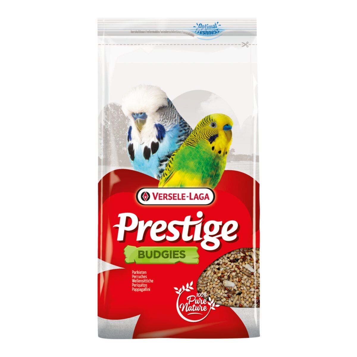 Versele-Laga Prestige Budgies Muhabbet Kuşu Yemi 1 kg ambalajı