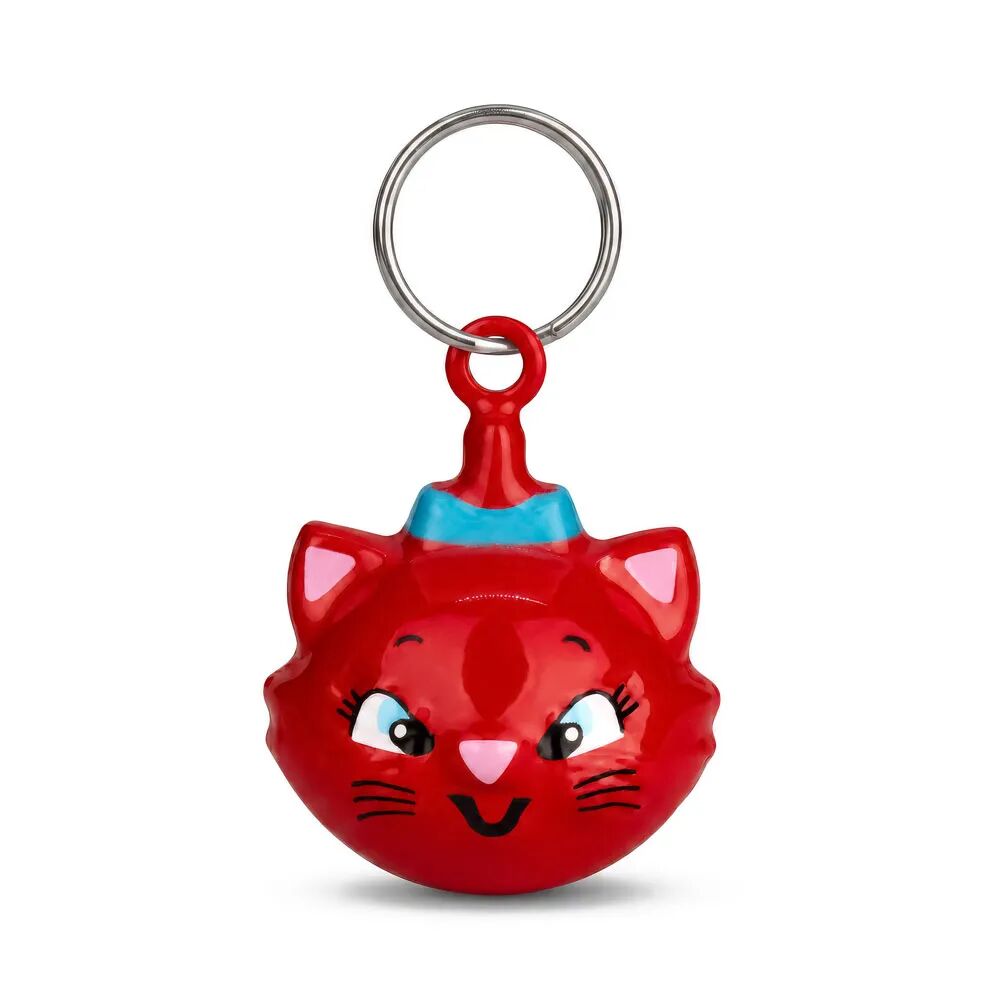 Cattie Kedi Tasma Çanı Sevimli 20 mm - Beyaz