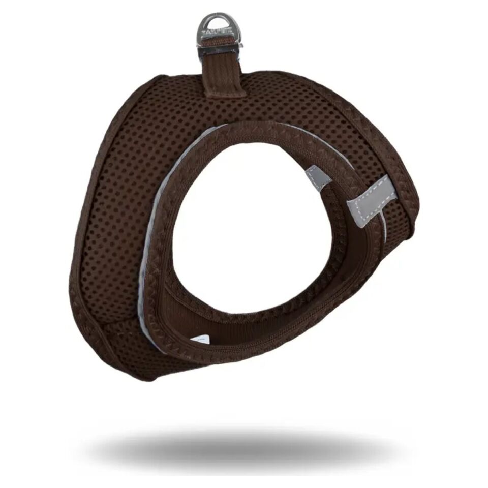 Tailpetz Air-Mesh Kedi ve Köpek Göğüs Tasması Kahverengi - 2XS ürün detay görseli 2